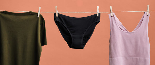 How to wash period underwear