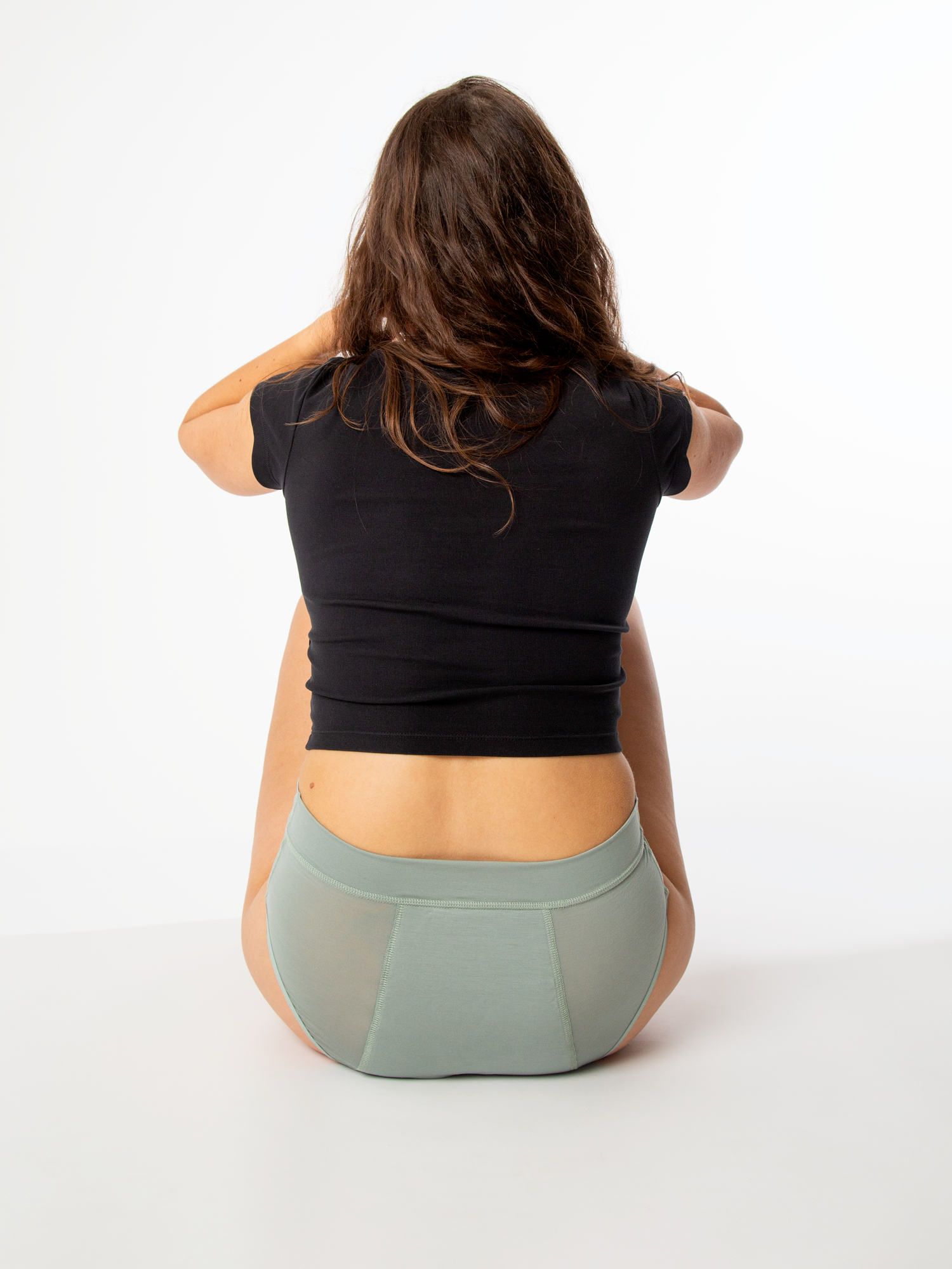 Overnight High Waist in Sage Green