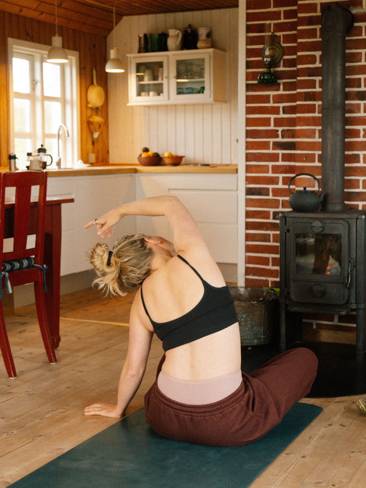 Tencel™ High Waist in Dusty Pink