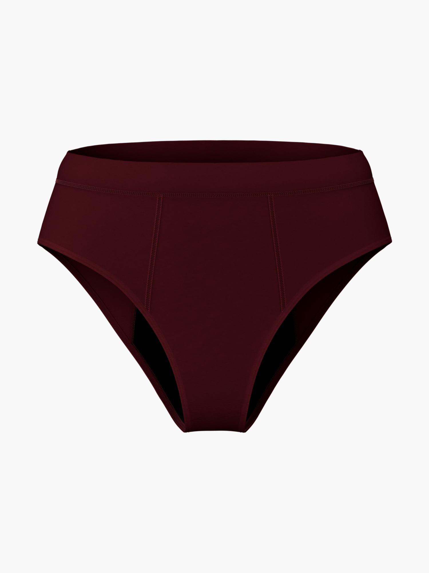 Overnight High Waist in Dark Plum