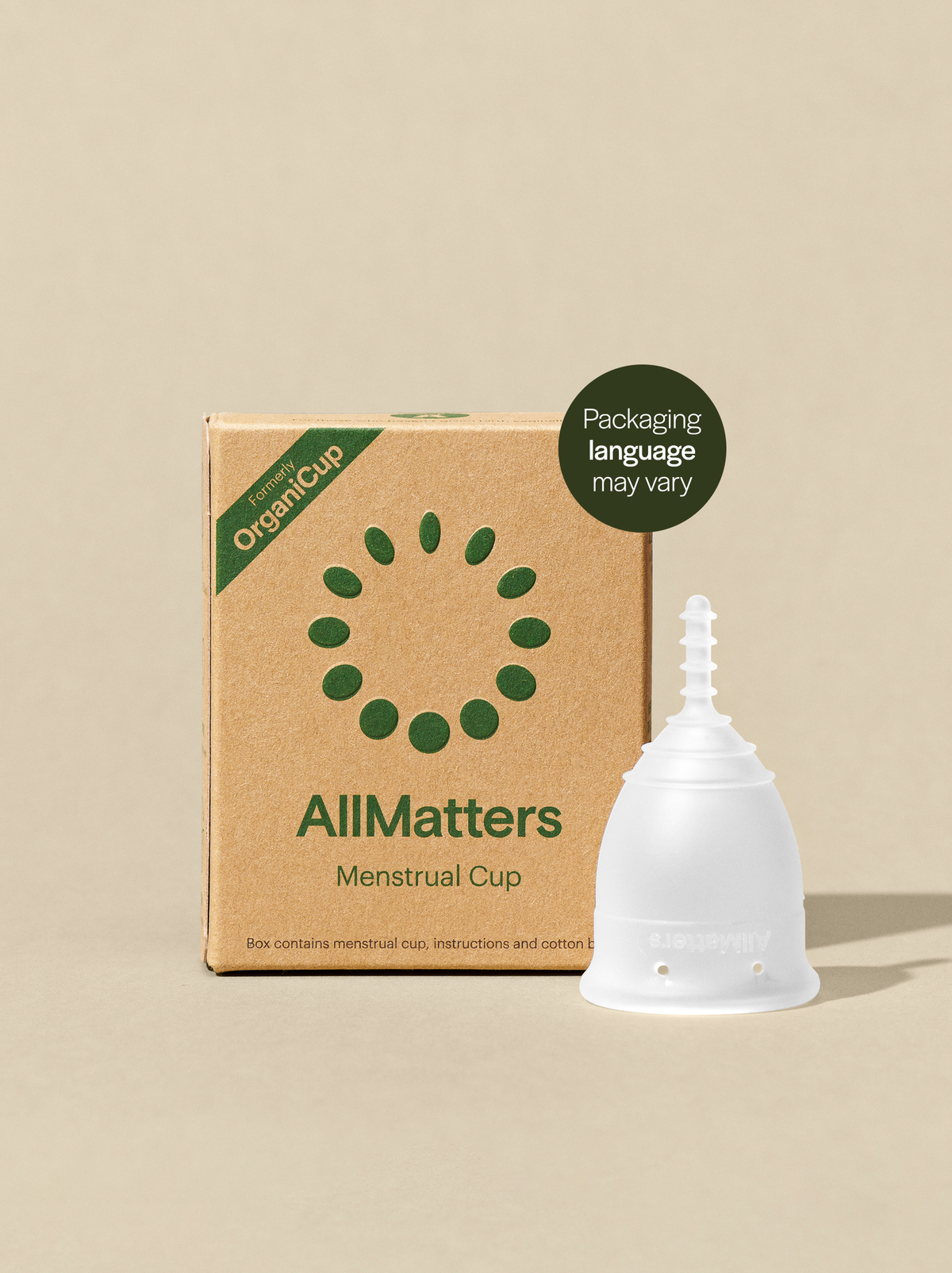 Copo Menstrual OrganiCup