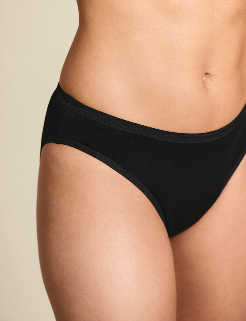 AllMatters Period Underwear - High Waist Black - Ecco Verde Online